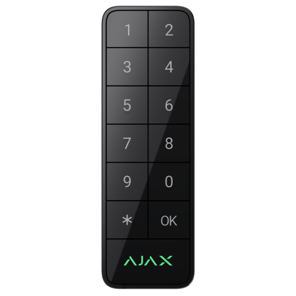 Ajax Superior Keypad Outdoor Fibra - Black Ajax Superior Keypad Outdoor Fibra - Black