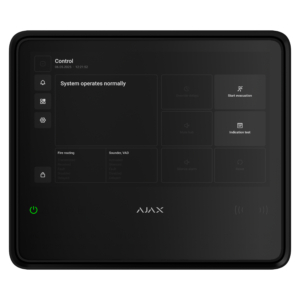 Ajax EN54 Fire Hub (125732/125733) - Black