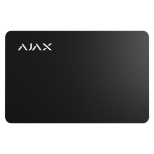 Ajax Pass Cards for Keypad Plus Pack of 10 - Black