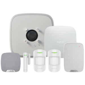 Ajax DoubleDeck Hub2 Wireless (Standard PIR) Starter Kit 4 - White 35657