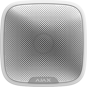 Ajax Street Siren - Wireless External Siren - White