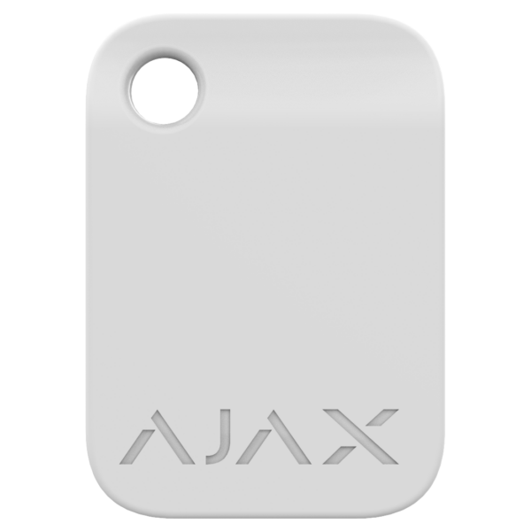 Ajax Pass Tags for Keypad Plus Pack of 10 - White Ajax Pass Tags for Keypad Plus Pack of 10 - White